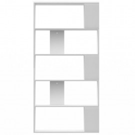 Bookshelf / divider white 80 × 24 × 159 cm chipboard